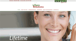 Desktop Screenshot of cherryortho.com